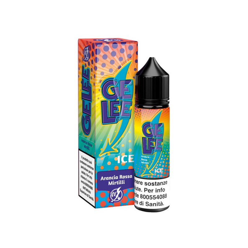 High Voltage GELEE Arancia Rossa & Mirtilli - Vape Shot 20ml