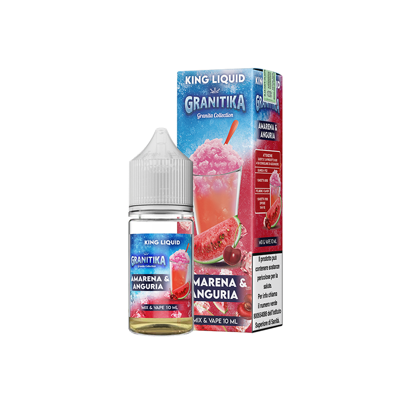 King Liquid Granitika Amarena & Anguria - Mix and Vape 10+10