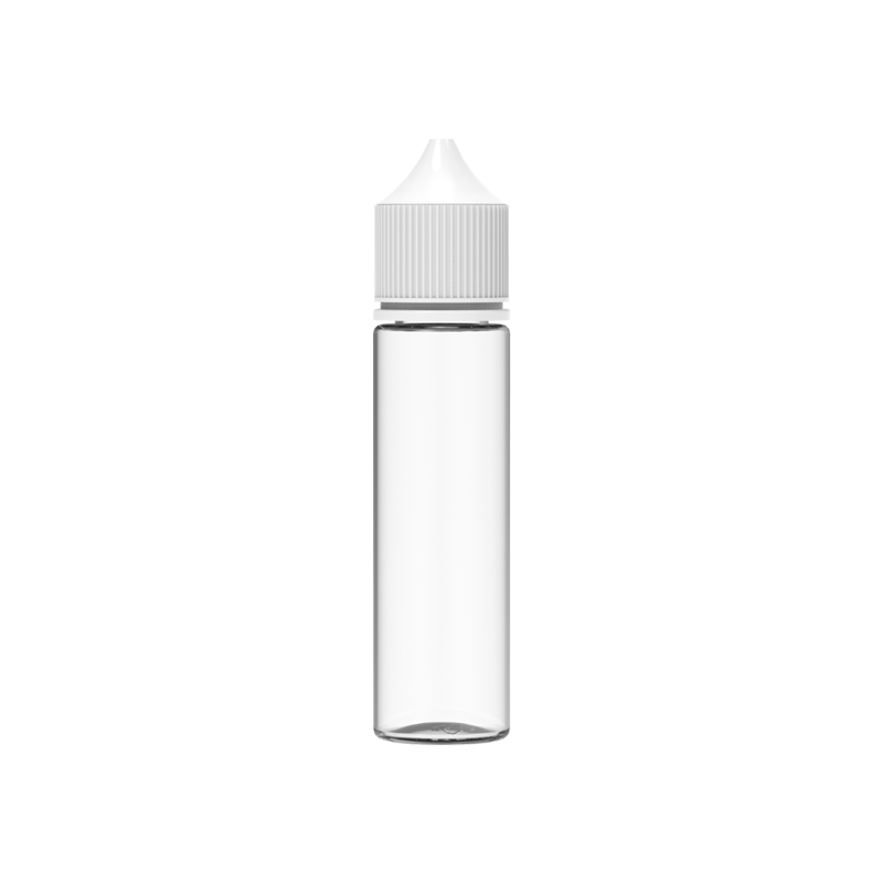 Chubby Gorilla - Flacone Trasparente Unicorn con Tappo Bianco 60ml