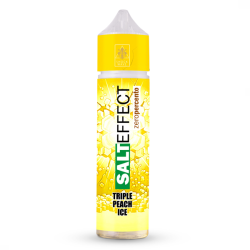 Shock Wave Salt Effect Triple Peach Ice - Vape Shot 20ml