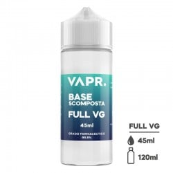 VAPR. Glicerina Vegetale FULL VG - 45ml in 120ml