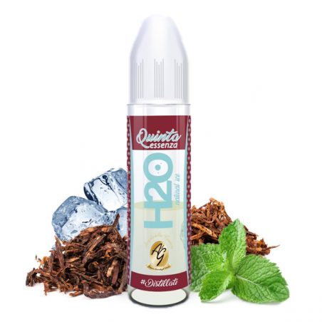 Angolo della guancia H2O Quinta Essenza Natural Ice - distillati di tabacco organico