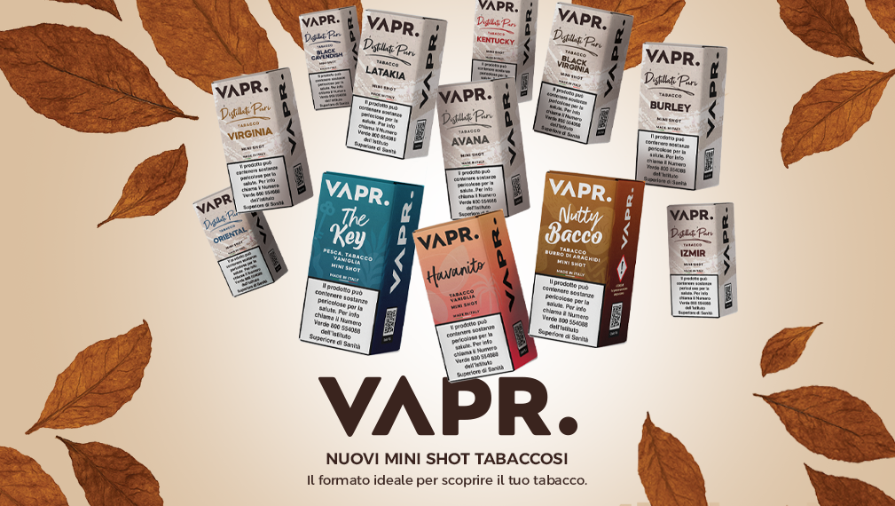 VAPR Mini Shot Tabaccosi